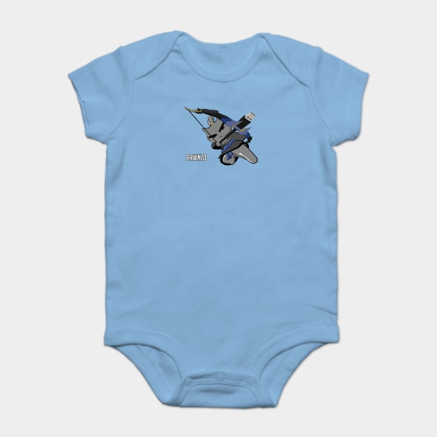 Pawnzo - Katsuwatch Baby Bodysuit by dillongoo